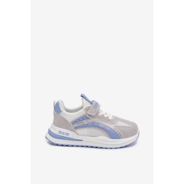  Kinderschuhe BIG STAR SHOES TT374153 WEIß/BLAU 