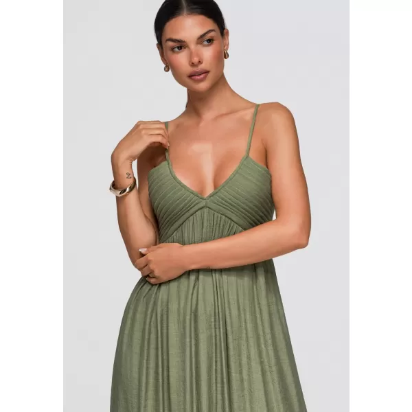  Kleid OMBRE OW-DLR-E0009 GRÜN 