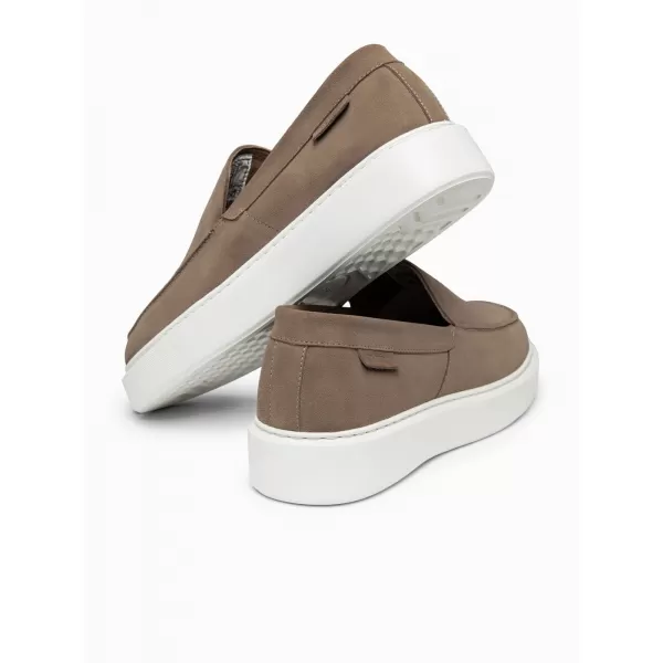  Herren-Stiefeletten OMBRE OM-FOCS-0246 DUNKELBEIGE 