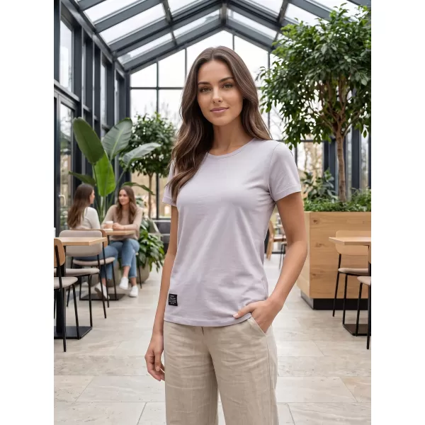  Damen-T-Shirt ALTISPORT NP/ALWST26001 SANFTES GRAU 
