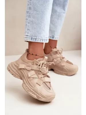 Damen-Sneaker BOTO 9187 KAMEL