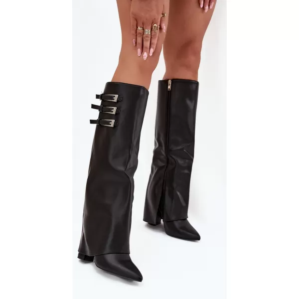  Damenstiefel BOTO C-354 SCHWARZ 