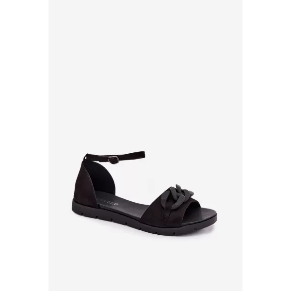 Damensandalen VINCEZA 17320 SCHWARZ 