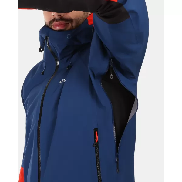  Herren-Hardshelljacke KILPI MAMBA-M 1M0101KI DUNKELBLAU 
