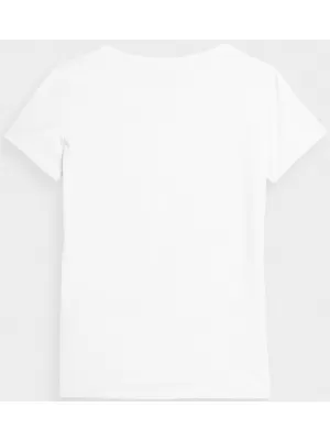 Damen-T-Shirt 4F WMM00TTSHF2356 WEIß