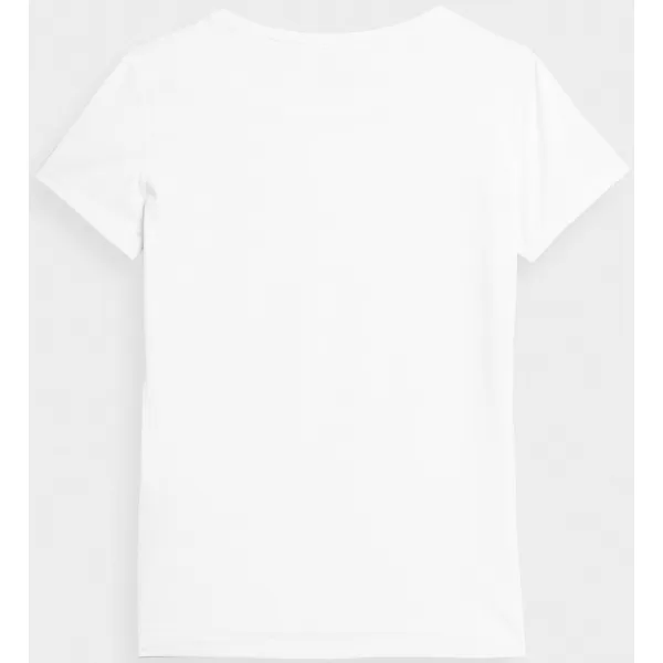  Damen-T-Shirt 4F WMM00TTSHF2356 WEIß 