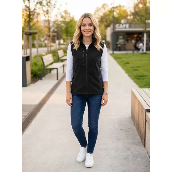  Fleeceweste für Damen MALFINI EXIT W-525 SCHWARZ 