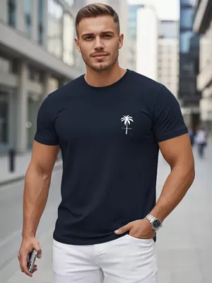 Herren-T-Shirt DSTREET NX5126R-NY DUNKELBLAU