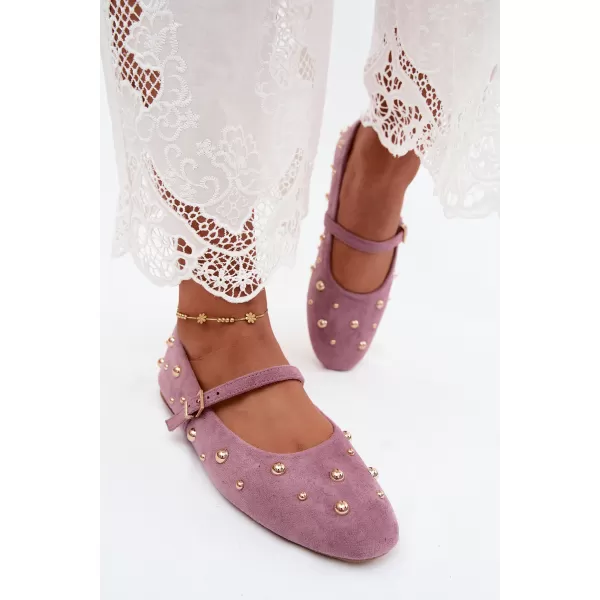  Ballerinas für Damen BOTO 4765 LILA 