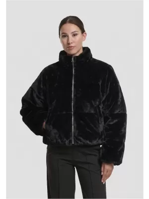 Steppjacke für Damen URBAN CLASSICS TB7935-00007 SCHWARZ
