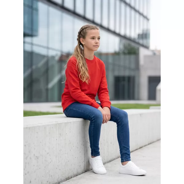  Kinder-Sweatshirt MALFINI CREW 427 ROT 