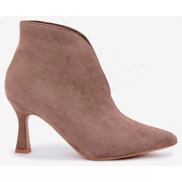 Damen-Stiefeletten BOTO 6470 BRAUN 