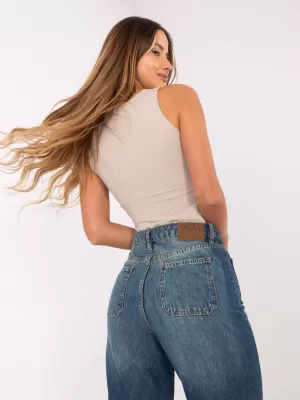 Damenhosen SUBLEVEL D80018BB62456D285 DUNKELBLAU