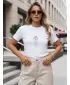 Damen-T-Shirt DSTREET NX8006RY-WH WEIß