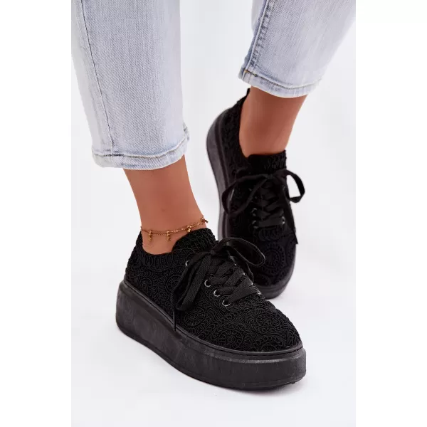  Damen-Sneaker BOTO LA357/9177 SCHWARZ 