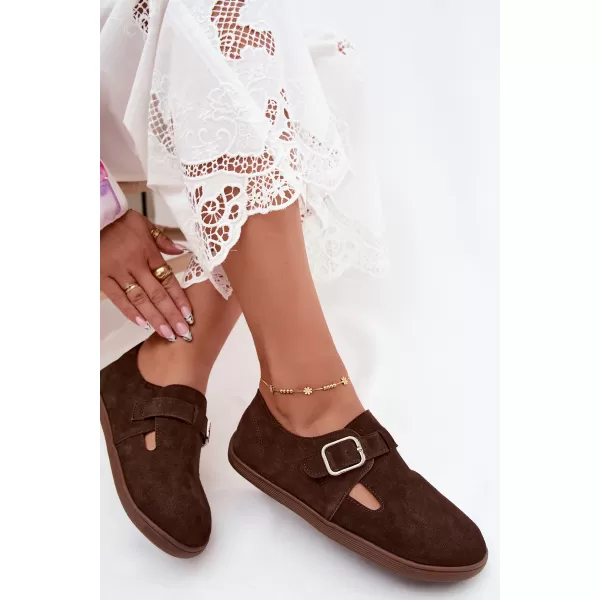  Damen-Stiefeletten BOTO JH578 BRAUN 