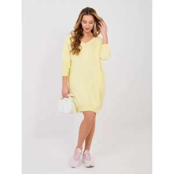  Kleid BASIC FEEL GOOD RV-SK-7203.35P LEUCHTEND GELB 