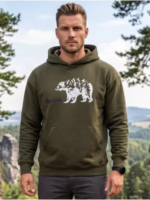 Herren-Sweatshirt ALTISPORT ALM193422 MILITÄR