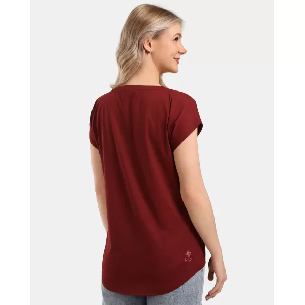  Funktions-T-Shirt für Damen KILPI ARONY-W 1L0304KI DUNKELROT 