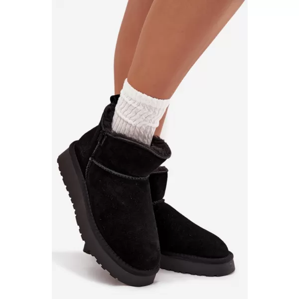  Schneemänner für Frauen VINCEZA 97961 SCHWARZ 