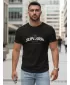 Herren-T-Shirt DSTREET NX5019R-BK SCHWARZ