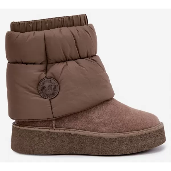  Schneemänner für Frauen BIG STAR SHOES UU274732 DUNKELBEIGE 