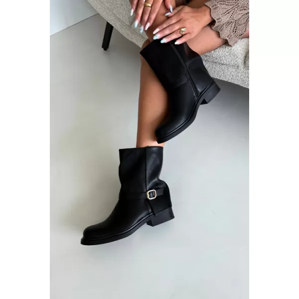  Damen-Stiefeletten BOTO 5859 SCHWARZ 