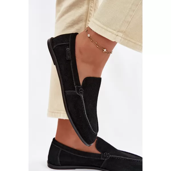  Damenmokassins BIG STAR SHOES TT274209 SCHWARZ 