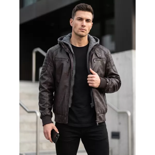  Herrenjacke DSTREET TX5136 BRAUN 