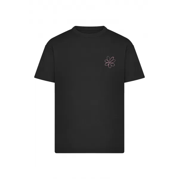  Damen-T-Shirt URBAN CLASSICS TB8664 SCHWARZ 