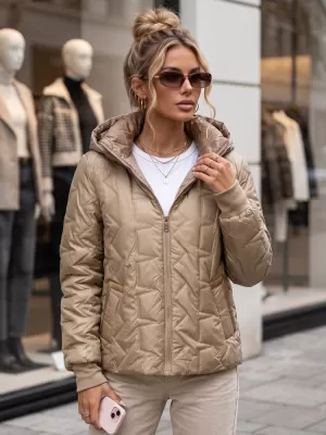 Damenjacke DSTREET TY5780 KARAMELL