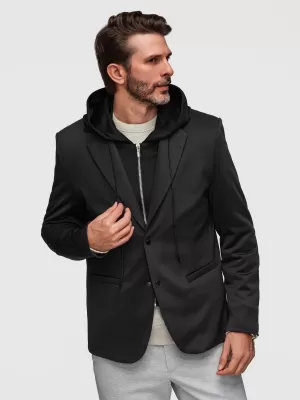 Herrenjacke OMBRE M168 SCHWARZ