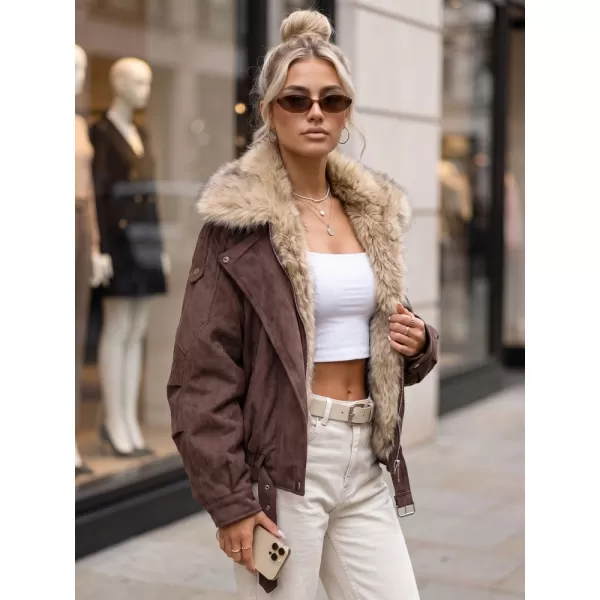  Damenjacke DSTREET TY5701 BRAUN 