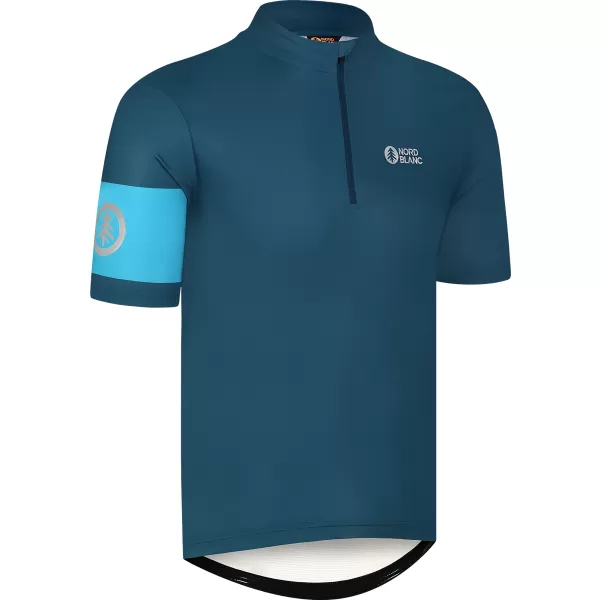  Herren-Radtrikot NORDBLANC CAMEL NBSMF8079 BLAU 