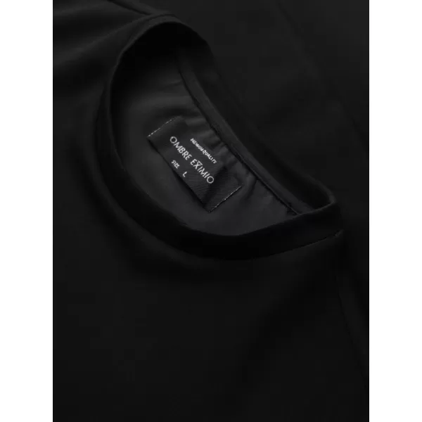  Herren-Sweatshirt OMBRE OM-SSNZ-0273 SCHWARZ 