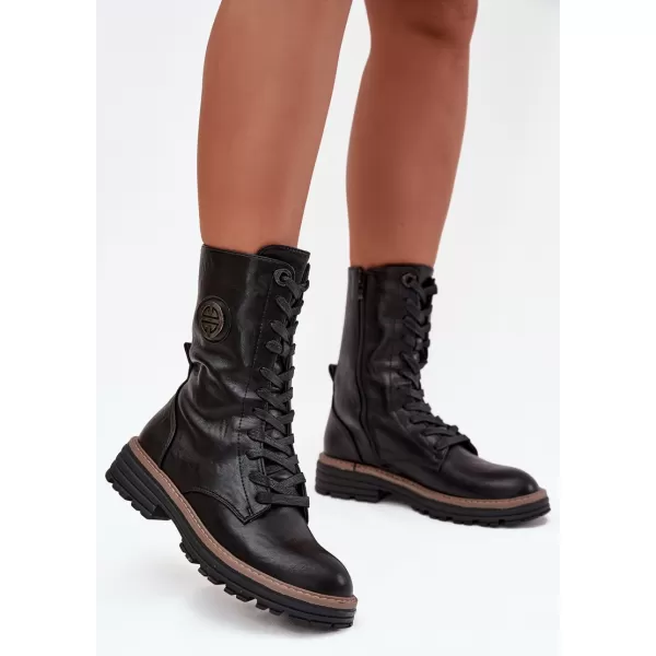  Damenschuhe BOTO ASA259-10 SCHWARZ MATT 