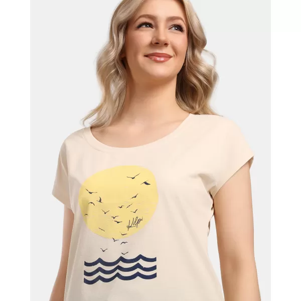  Funktions-T-Shirt für Damen KILPI ARONY-W 1L0304KI BEIGE 