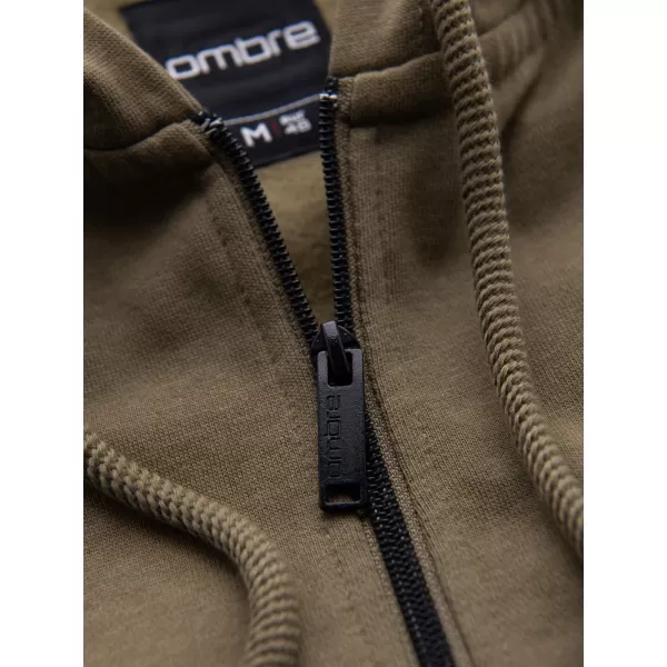  Herren-Sweatshirt OMBRE OM-SSZP-0256 OLIVE 
