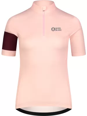 Damen-Radtrikot NORDBLANC ENTHUSIAST NBSLF8084 ROSA