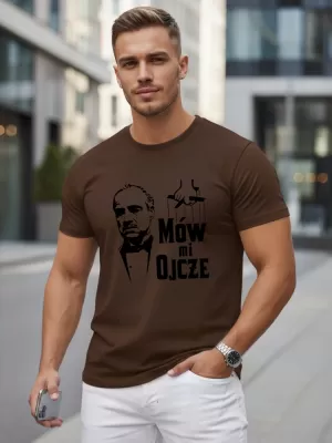 Herren-T-Shirt DSTREET NX5145R-CH BRAUN