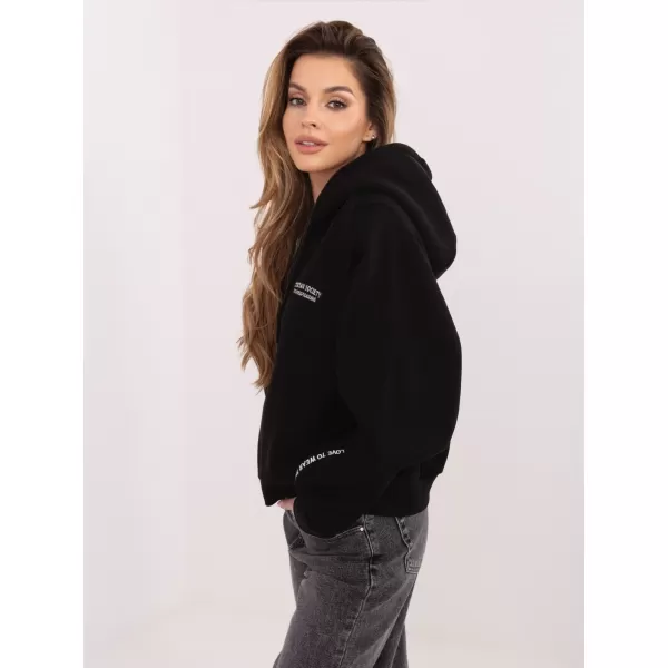  Damen-Sweatshirt SUBLEVEL D10600BI02863A3 SCHWARZ 