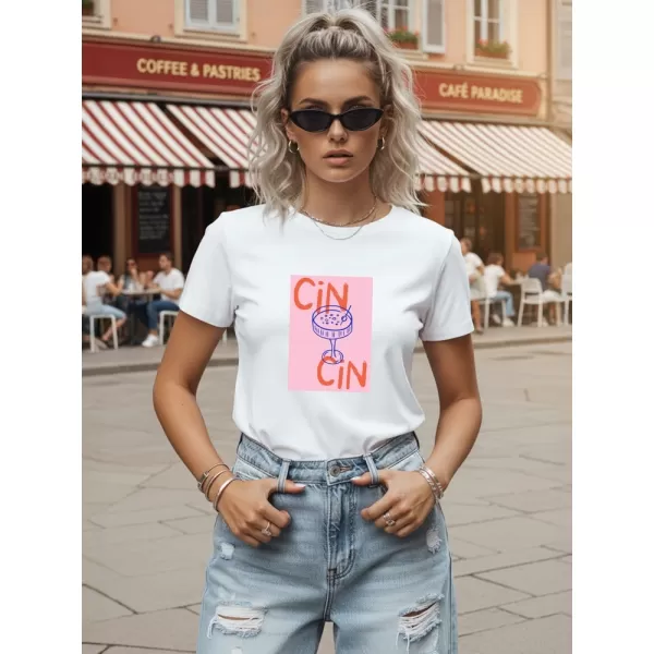  Damen-T-Shirt DSTREET NX8034RY-WH WEIß 