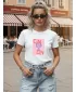 Damen-T-Shirt DSTREET NX8034RY-WH WEIß