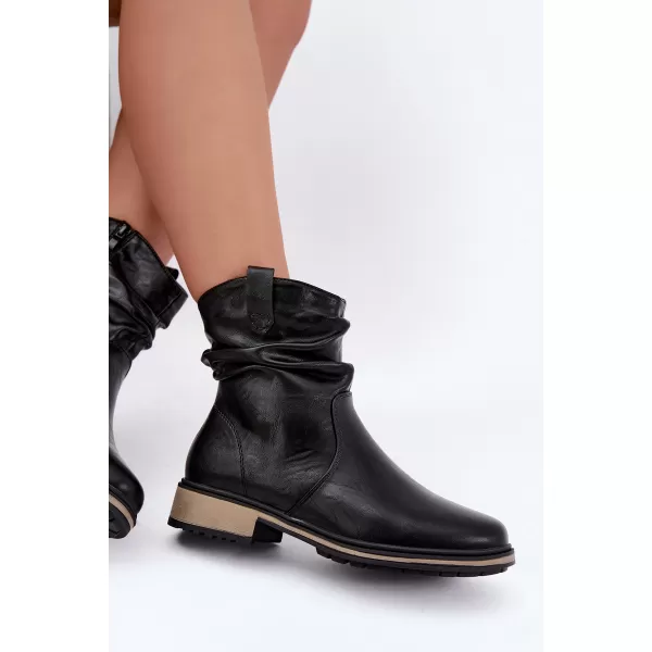  Damenstiefel BOTO ASA295-1 SCHWARZ 