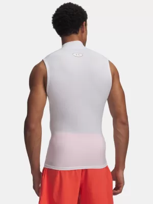 Herren-Tanktop UNDER ARMOUR HG ELITE SLEEVELESS MOCK 6015381-100 WEIß