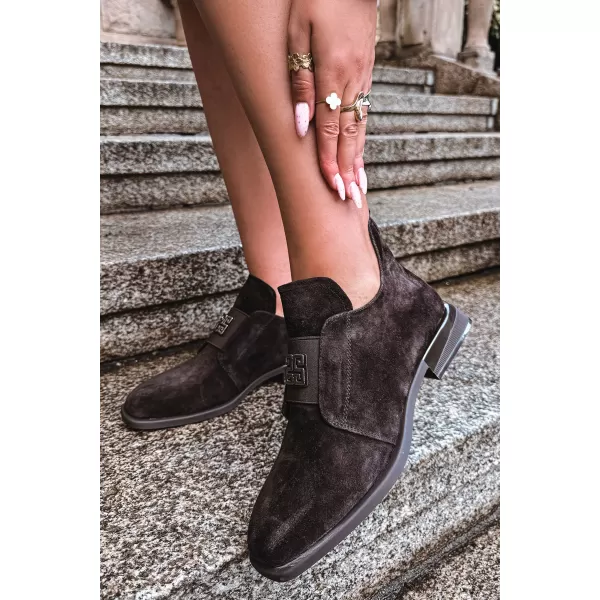  Damen-Stiefeletten VINCEZA 91185 BRAUN 