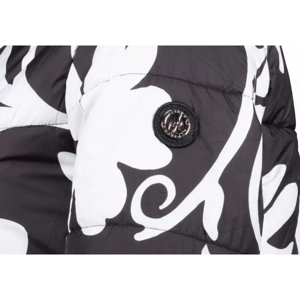  Winterjacke für Damen ALTISPORT IRITA SCHWARZ/WEIß 