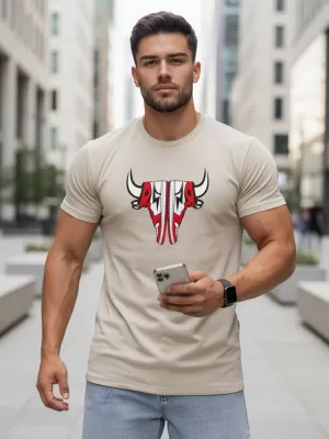 Herren-T-Shirt DSTREET RX4932 BEIGE