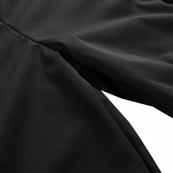 Softshellhose für Kinder ALPINE PRO ABARO 2 SCHWARZ 