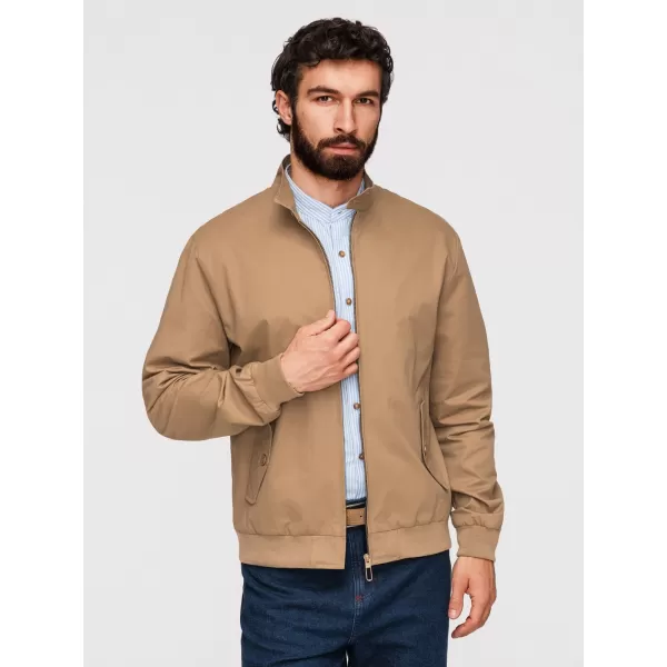  Herrenjacke OMBRE OM-JANP-0326 HELLBRAUN 